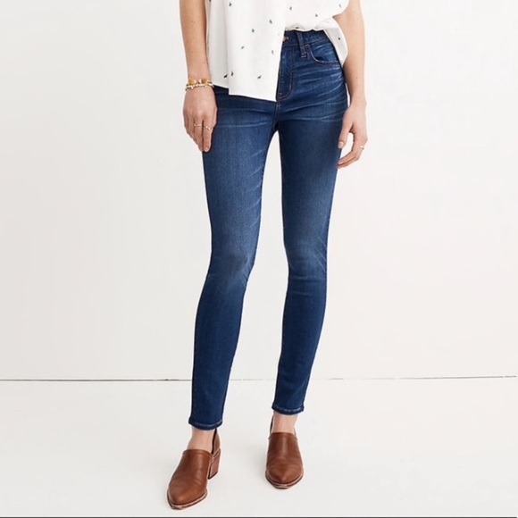 Madewell High‎ Waist Roadtripper Jeans - Picture 1 of 9